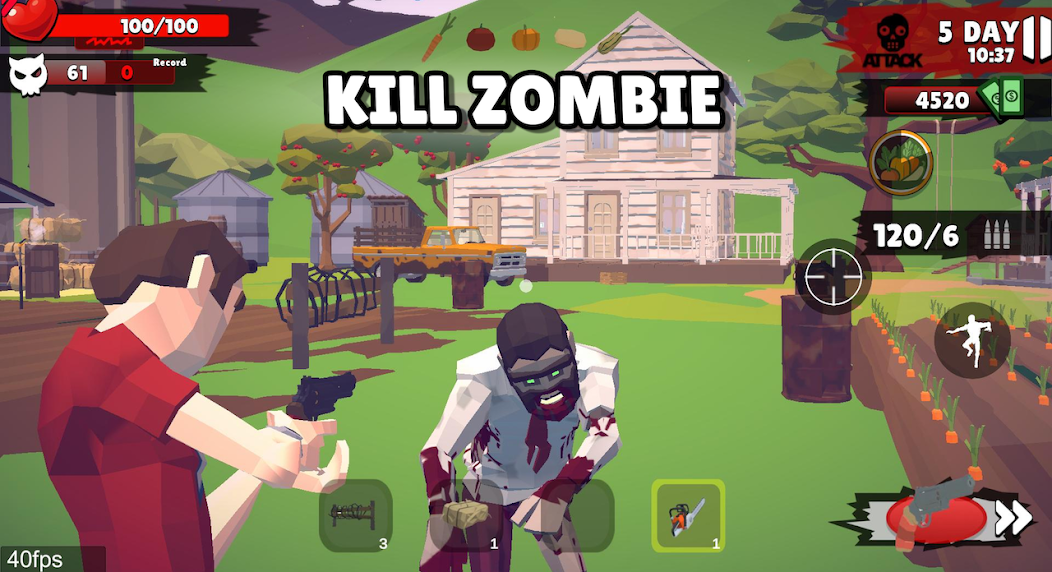 Zombie Ranch Simulator Survive Mod screenshot 1