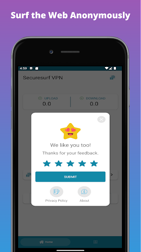 Securesurf VPN - Safer VPN App screenshot 2