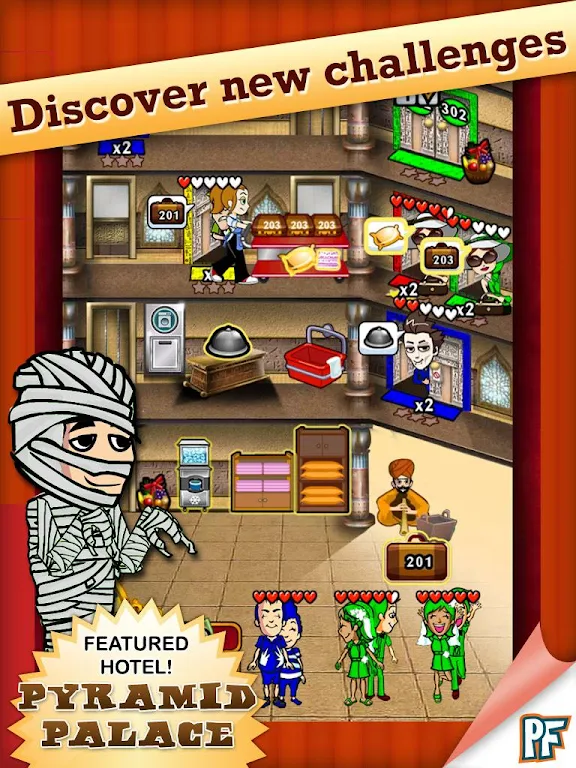 Hotel Dash screenshot 1