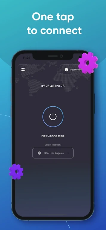 OpticalVPN: VPN Proxy Master screenshot 3