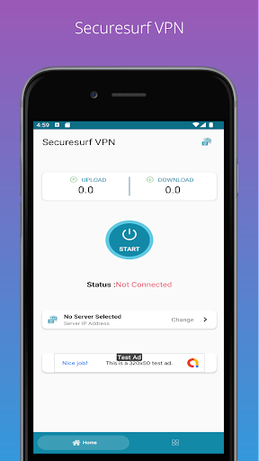 Securesurf VPN - Safer VPN App screenshot 1