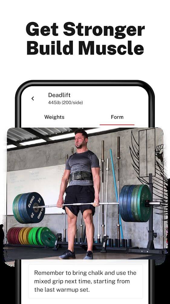 StrongLifts Weight Lifting Log Mod screenshot 2