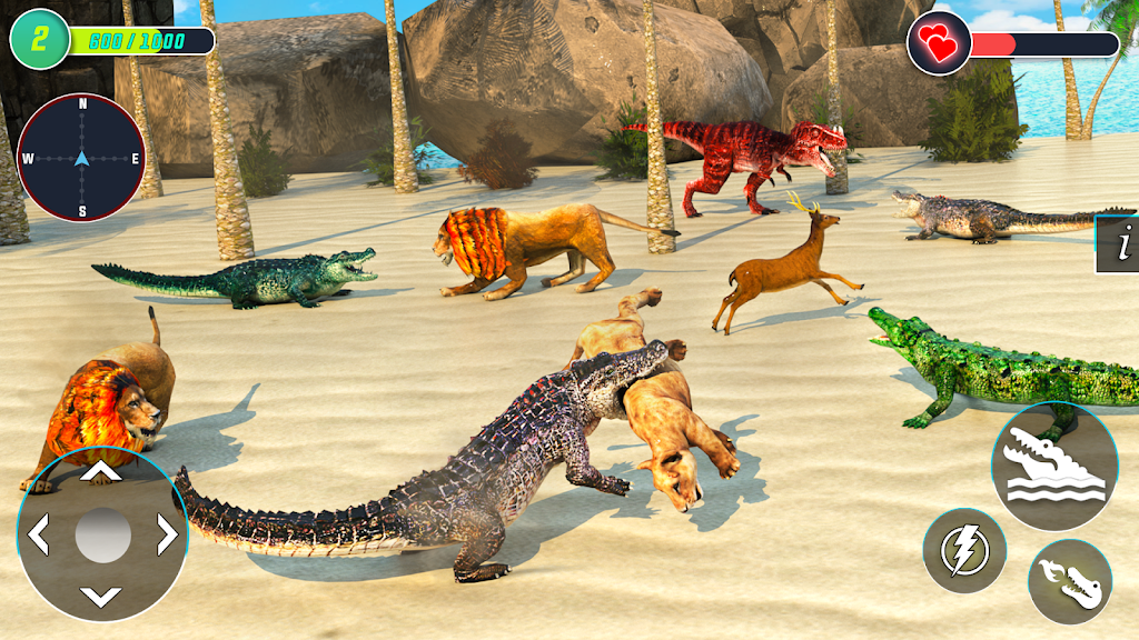 Crocodile Games: Animal Games screenshot 3