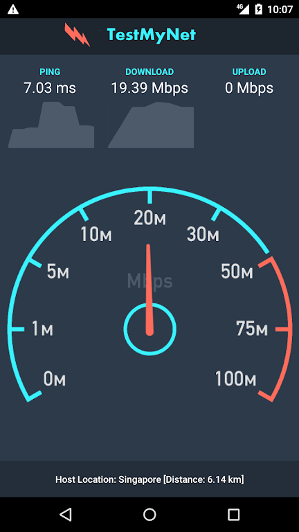 TestMyNet:Fastest Internet Speed Test–Wifi,4G & 3G screenshot 4