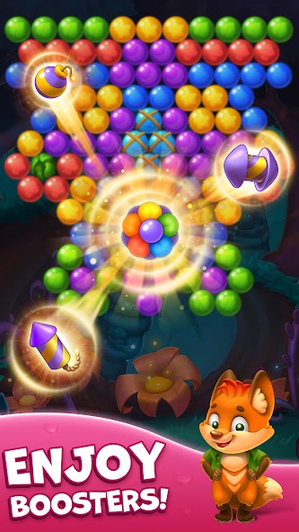 Bubble Shooter Adventure: Pop Mod screenshot 3