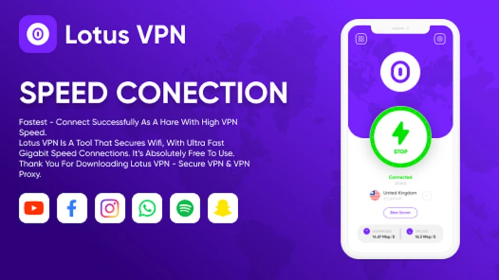 Loutus VPN screenshot 3