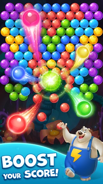 Bubble Shooter Adventure: Pop Mod screenshot 2