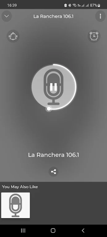 La Ranchera 106.1 radio tuner screenshot 2