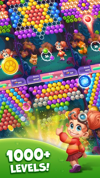 Bubble Shooter Adventure: Pop Mod screenshot 4