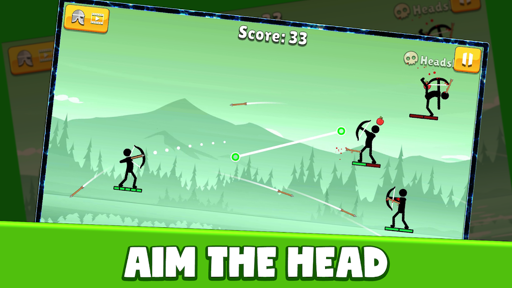 Sticks Archer : Arrow Master Mod screenshot 2