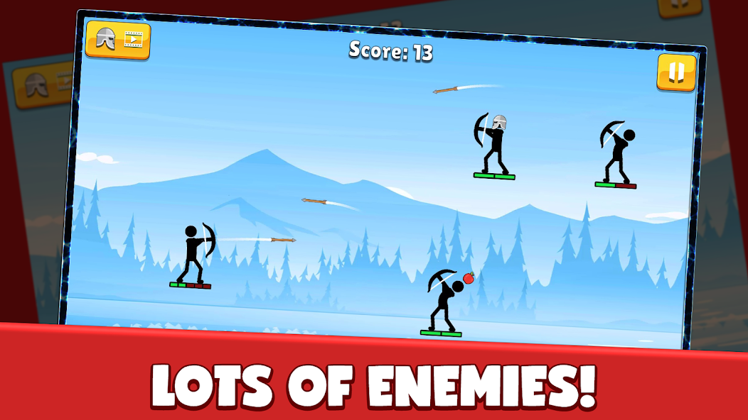 Sticks Archer : Arrow Master Mod screenshot 1