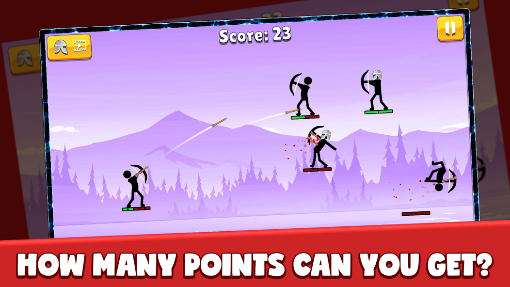 Sticks Archer : Arrow Master Mod screenshot 4