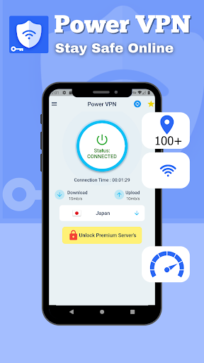 Power VPN Fast and Secure VPN screenshot 1