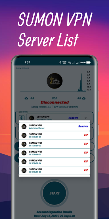 SUMON VIP VPN screenshot 3