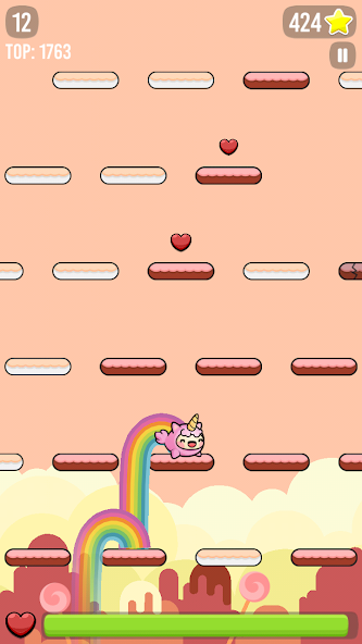 Happy Hop: Kawaii Jump Mod screenshot 1