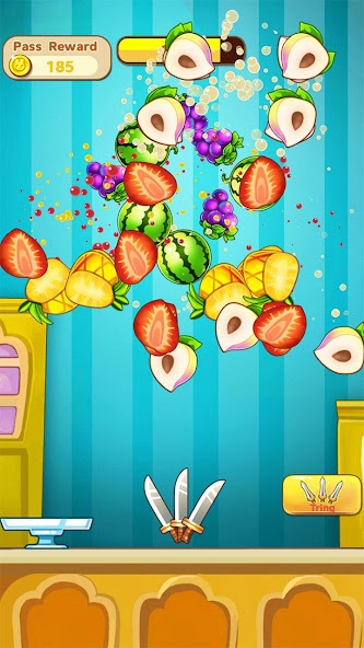 Fruit Fighter - Slash Knife Mod screenshot 2