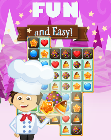 Super Cookie Jam Sweet Blast screenshot 3