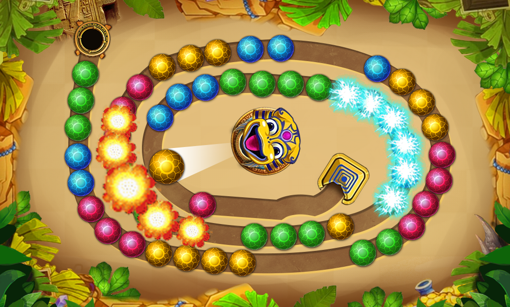 Epic quest - Marble lines - Marbles shooter Mod screenshot 2