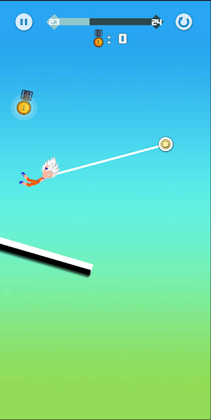 Superhero Hook: Stickman Swing Mod screenshot 2