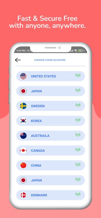 Earth Vpn -  Unlimited Proxy screenshot 2