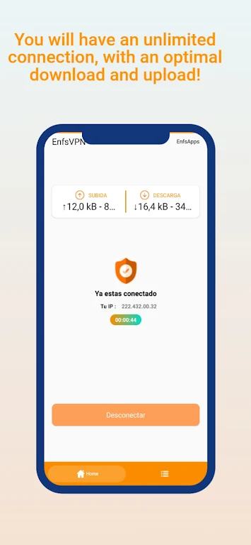 EnfsVPN - Fast & Secure VPN screenshot 2