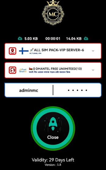 MC TUNNEL VPN screenshot 3