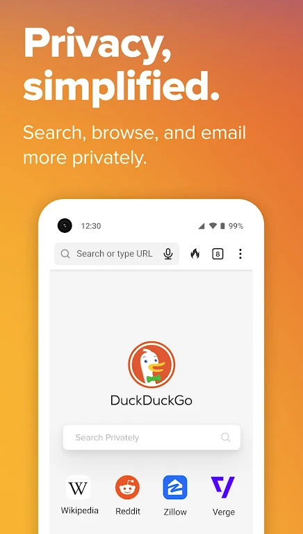 DuckDuckGo screenshot 1