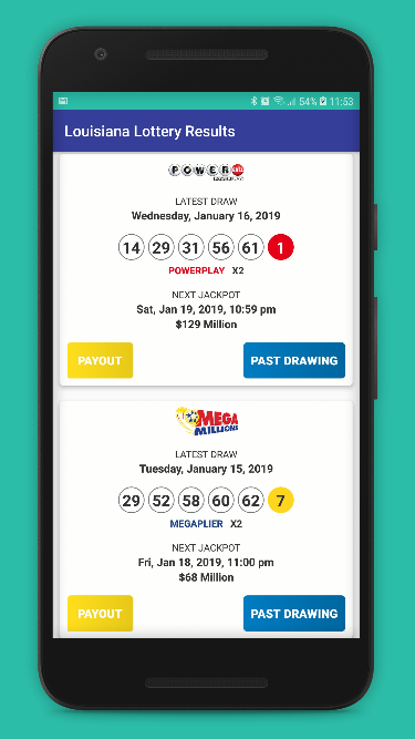 Louisiana Lottery Results screenshot 3