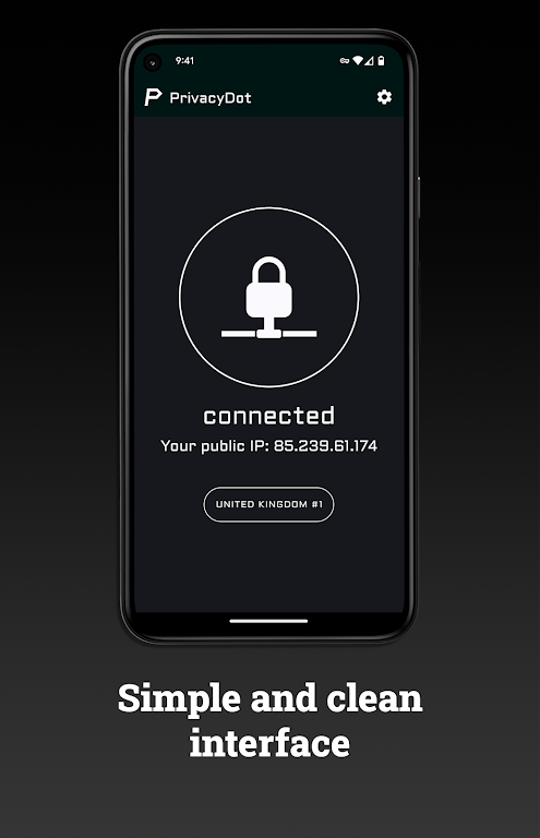 PrivacyDot VPN screenshot 1