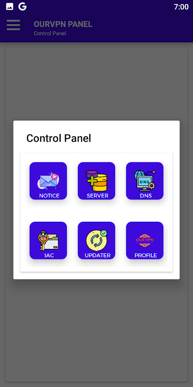 OURVPN PANEL screenshot 2