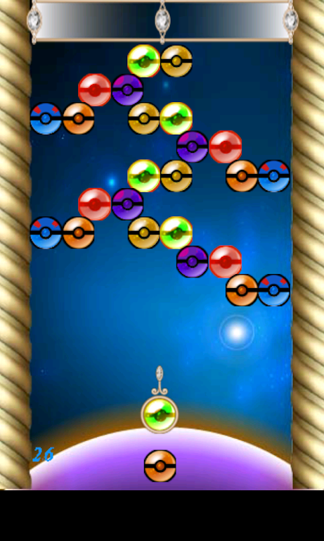 New Poki-mon Bubble Shooter screenshot 3