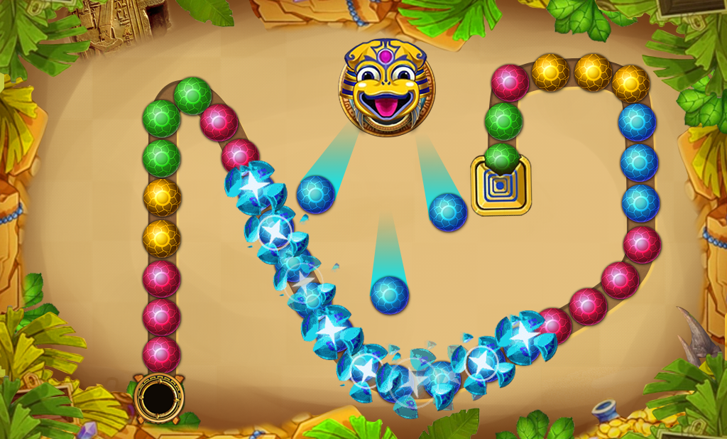 Epic quest - Marble lines - Marbles shooter Mod screenshot 3