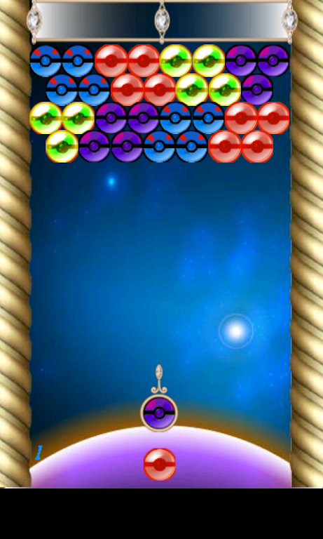 New Poki-mon Bubble Shooter screenshot 2