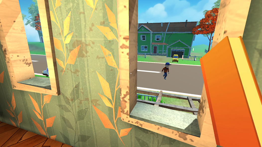 Play for Neighbor Scary Catch Mod screenshot 1