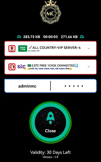 MC TUNNEL VPN screenshot 2
