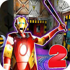 Iron granny 2: Scary Games Mod APK