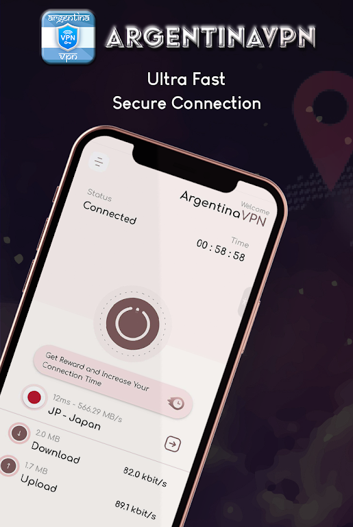 VPN Argentina-Argentina ip VPN screenshot 1