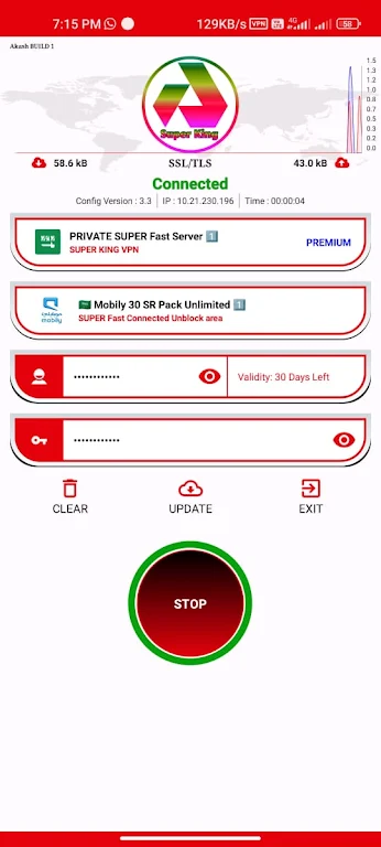 Super King Vpn screenshot 1