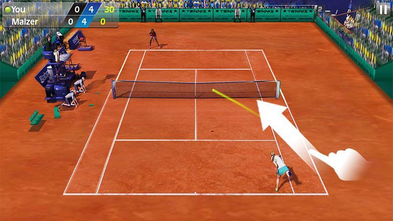 3D Tennis screenshot 2