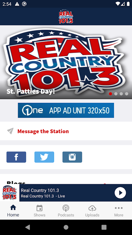 101.3 Real Country screenshot 1