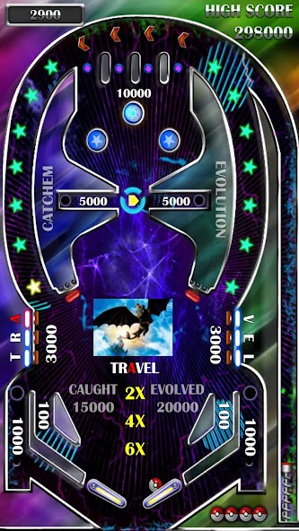 Pinball Flipper Classic Space Mod screenshot 1