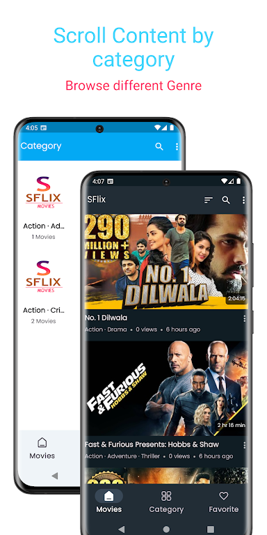 Sflix movies- watch hd movies Mod screenshot 1