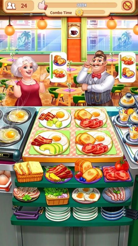 My Restaurant Cooking Home screenshot 3