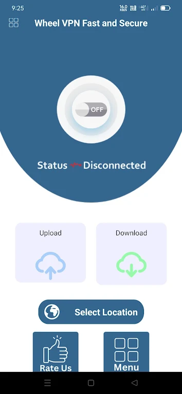 Wheel VPN - Fast & Secure VPN screenshot 1