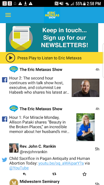 The Eric Metaxas Show Mod screenshot 1