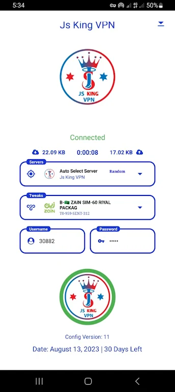 JS King VPN screenshot 3
