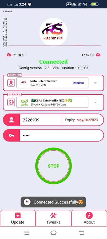 RIAZ VIP VPN - Private, Secure screenshot 2