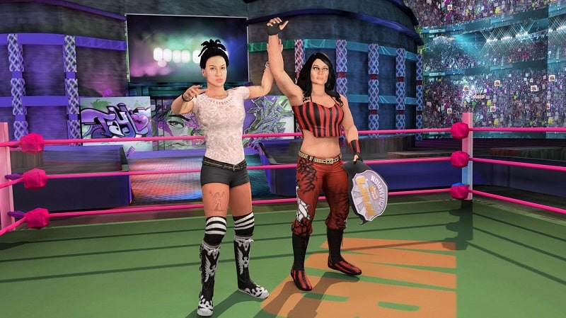 Bad Girls Wrestling Fighter screenshot 1