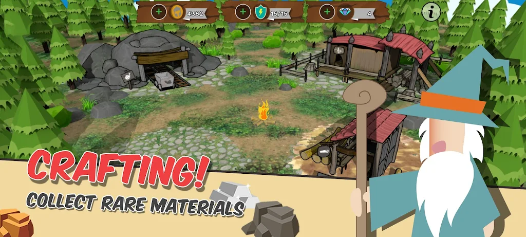 Castle Wars 3D: Card Fight screenshot 2