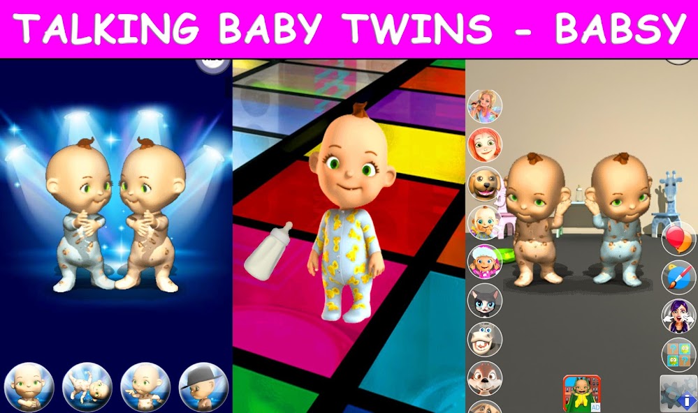 Talking Baby Twins - Babsy Mod screenshot 4